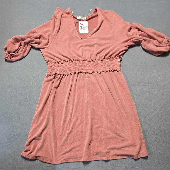 Perfectly Priscilla Dresses & Skirts - NWT Perfectly Priscilla Women's Casual Dress in Dusty Salmom 1X PTP 24